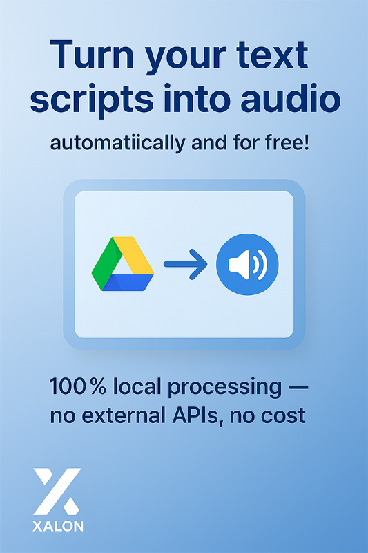 Text-to-Audio with Bark AI and Google Drive Integration