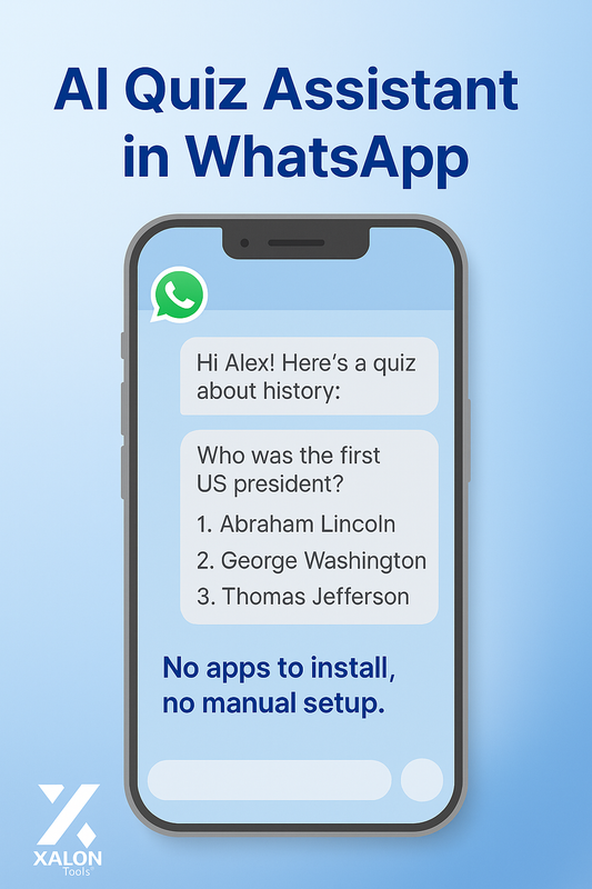 AI-Powered WhatsApp Quiz Bot Using GPT-4o-mini and Supabase