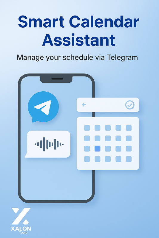 Manage Calendar with Voice & Text using GPT-4, Telegram & Google Calendar