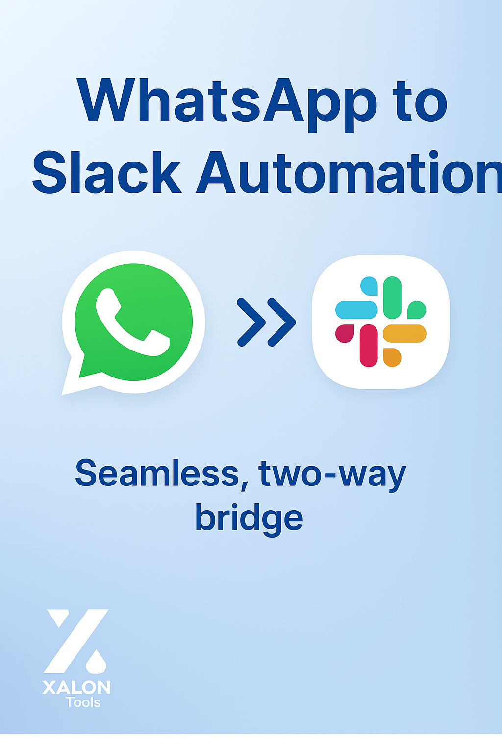 Manage WhatsApp Chats Centrally on Slack