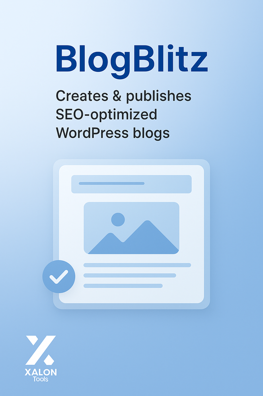Generate & Publish SEO-Optimized WordPress Blog Posts with AI