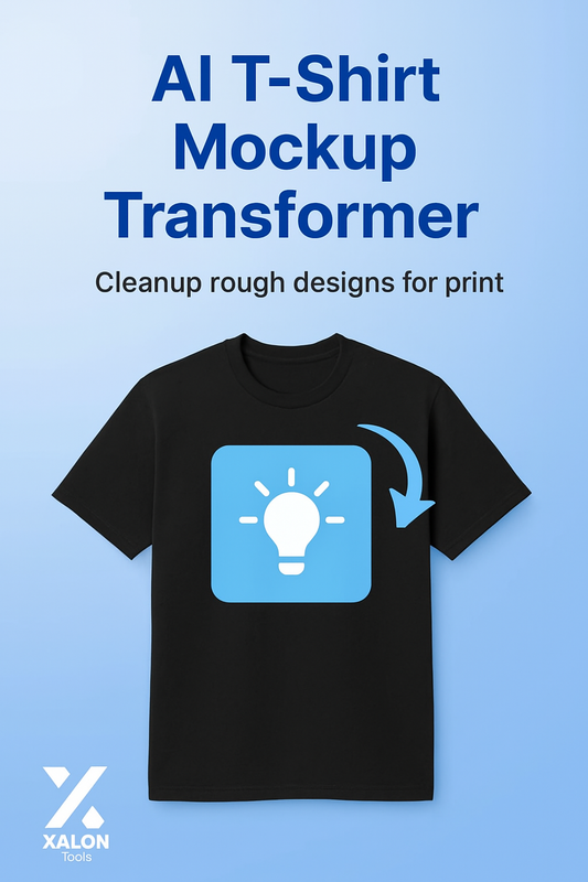 Transform T-Shirt Mockups to Print-Ready Designs with GPT-4 Vision & Image AI