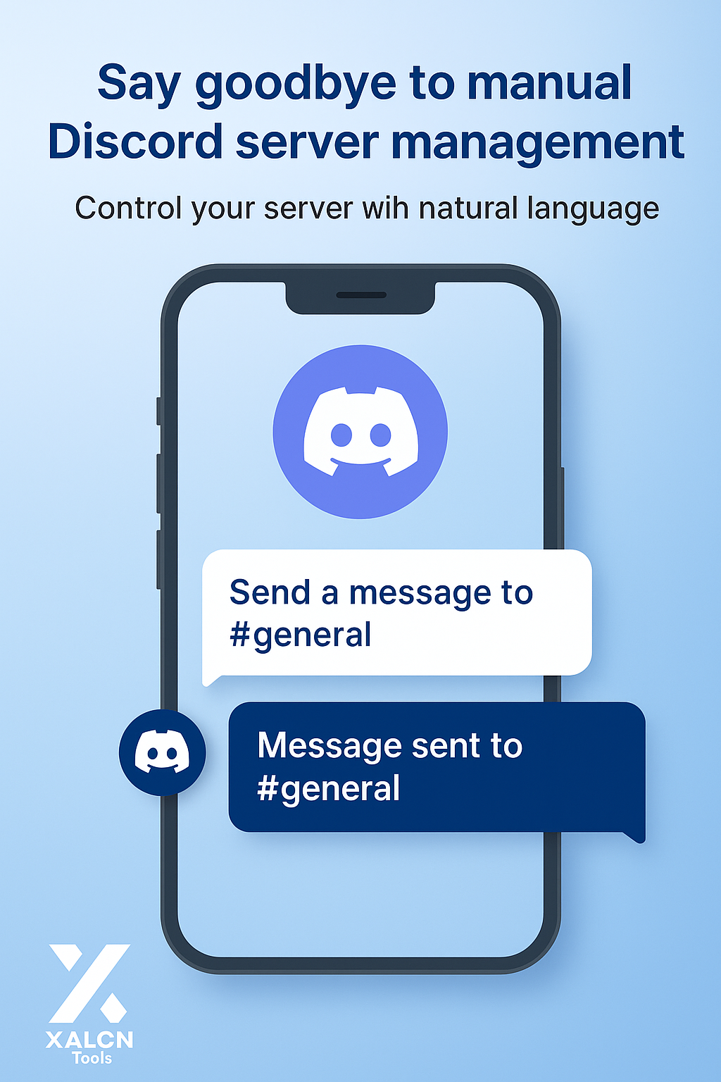 Control your discord server with natural language via GPT4o and MCP Client