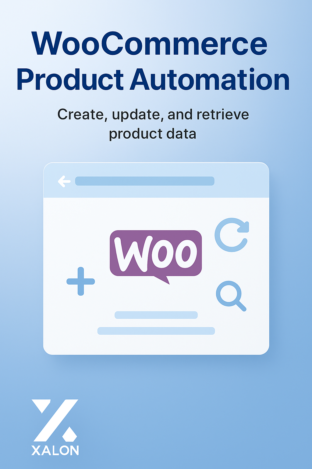 Create, update and get a product from WooCommerce
