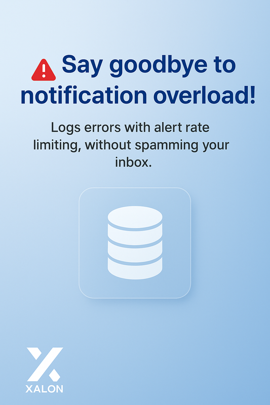 Error Handling System with PostgreSQL Logging and Rate-Limited Notifications