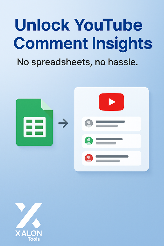 YouTube Comment Sentiment Analyzer with Google Sheets & OpenAI