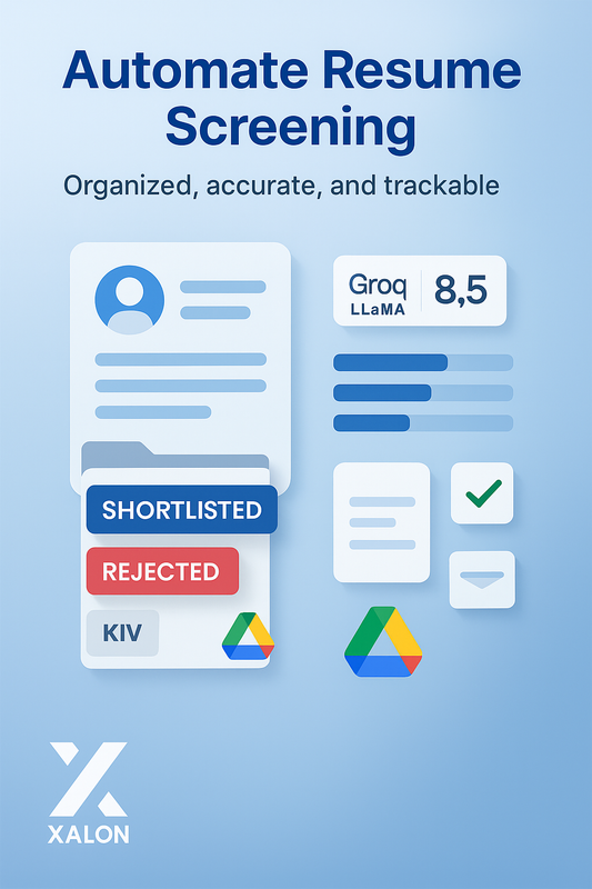 Automated Resume Screening & Ranking with Llama 4 AI and Google Workspace