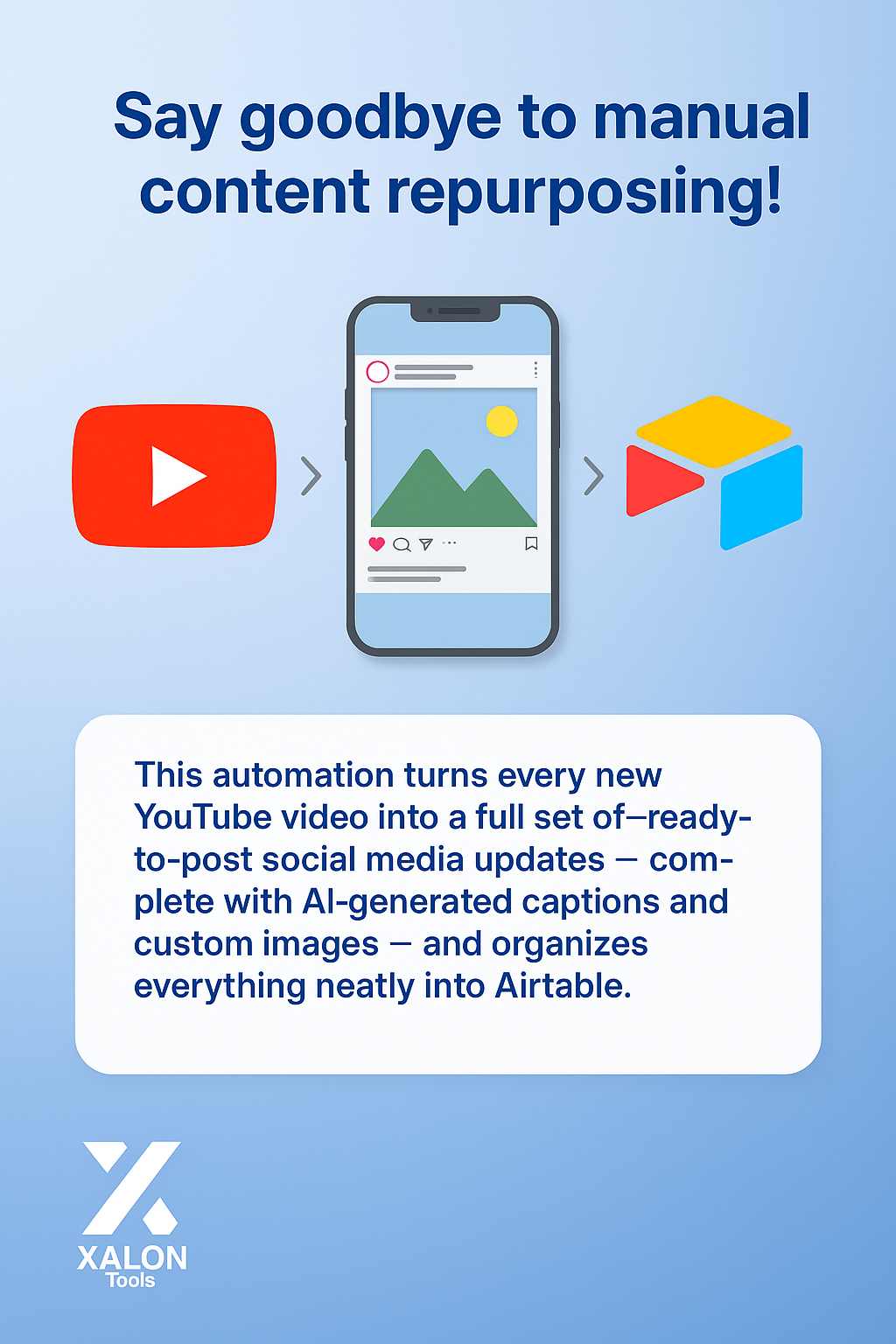 Turn YouTube RSS videos into social posts with Dumpling.ai and Airtable