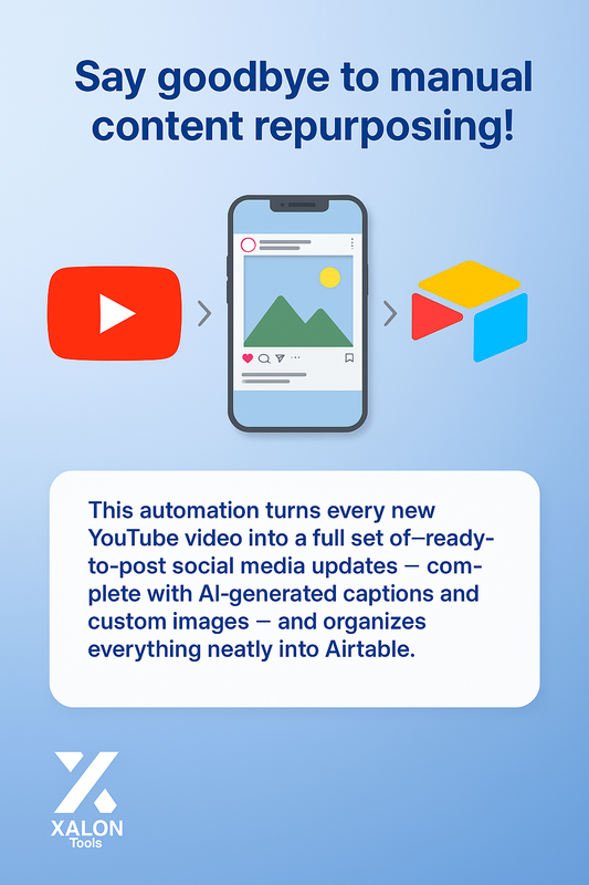 Turn YouTube RSS videos into social posts with Dumpling.ai and Airtable