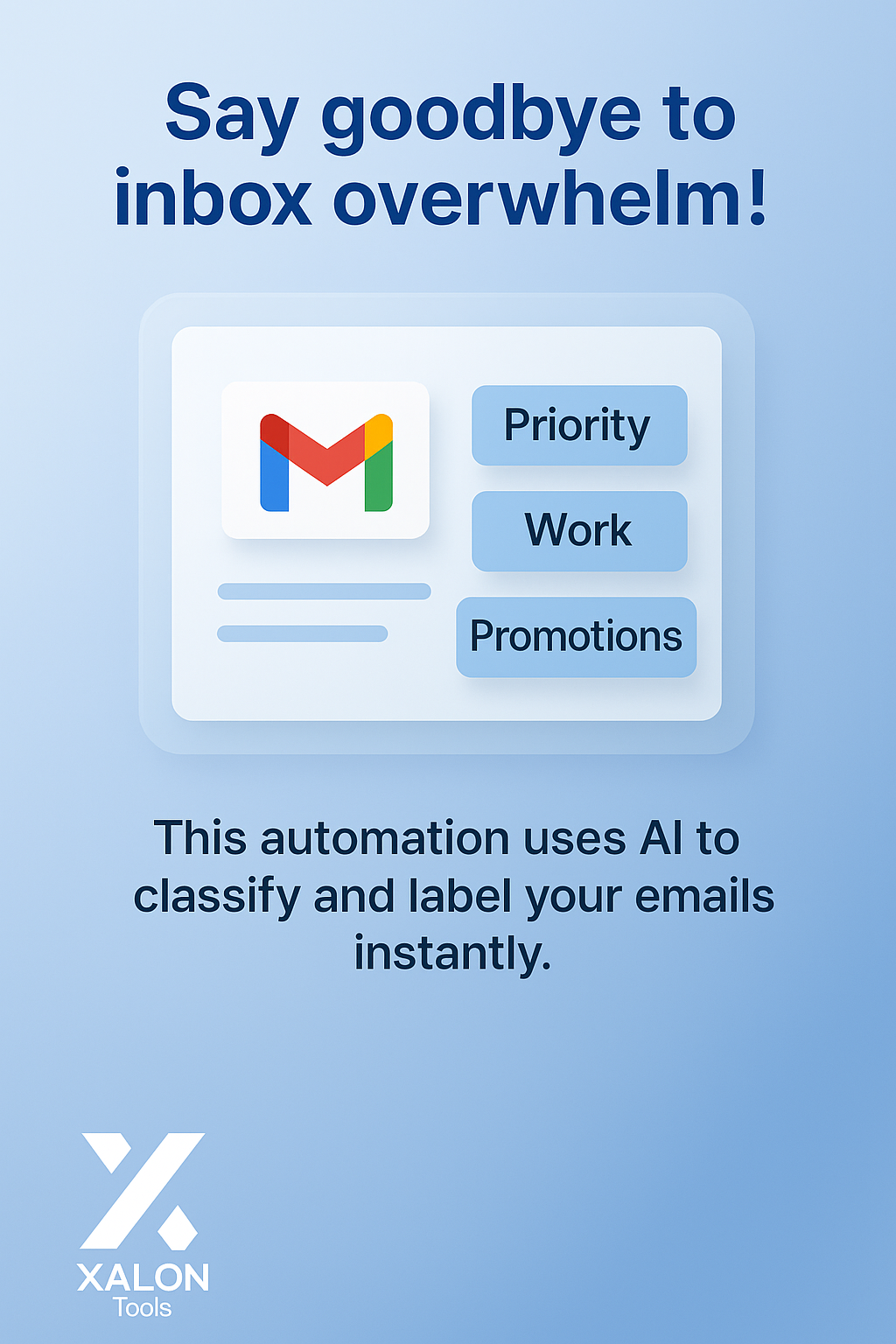 Automatically classify and label Gmail emails with Google Gemini AI