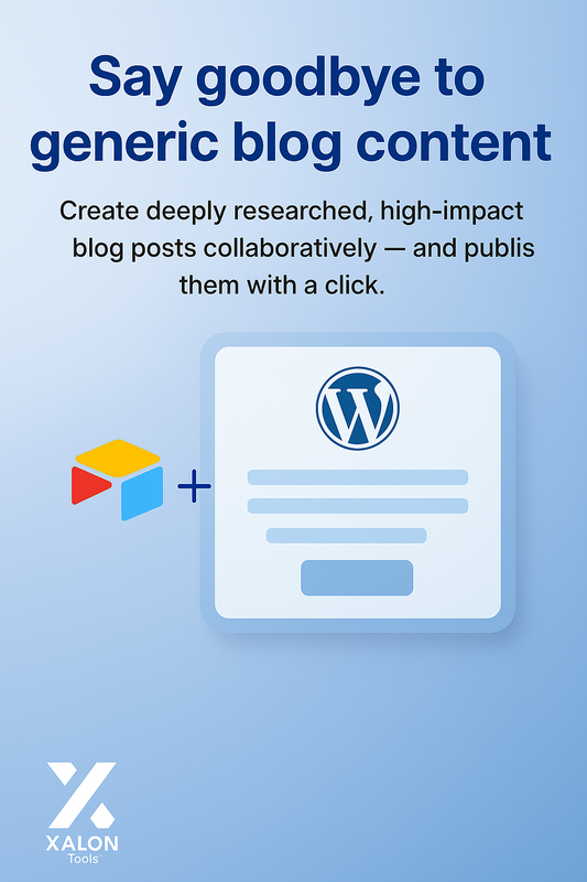 WordPress content automation machine with human‑in‑the‑loop and deep research