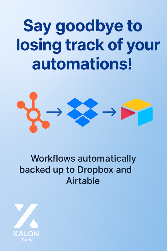 Backup n8n Workflows with Dropbox & Airtable