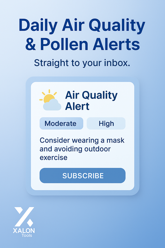 Daily personalized air and pollen health alerts with Ambee API and AI via email