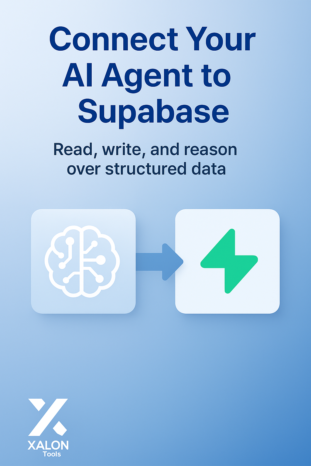 MCP Supabase server for AI agent with RAG and multi‑tenant CRUD