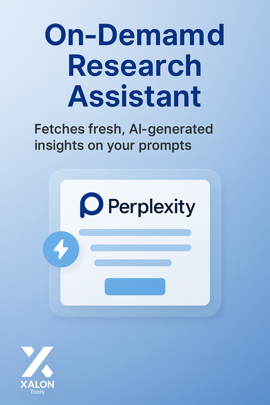AI‑powered research assistant with Perplexity Sonar API