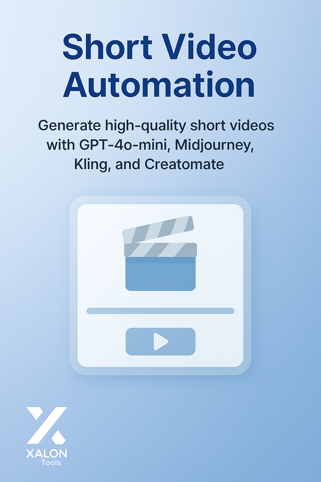 Create Animated Stories using GPT‑4o‑Mini, Midjourney, Kling and Creatomate API