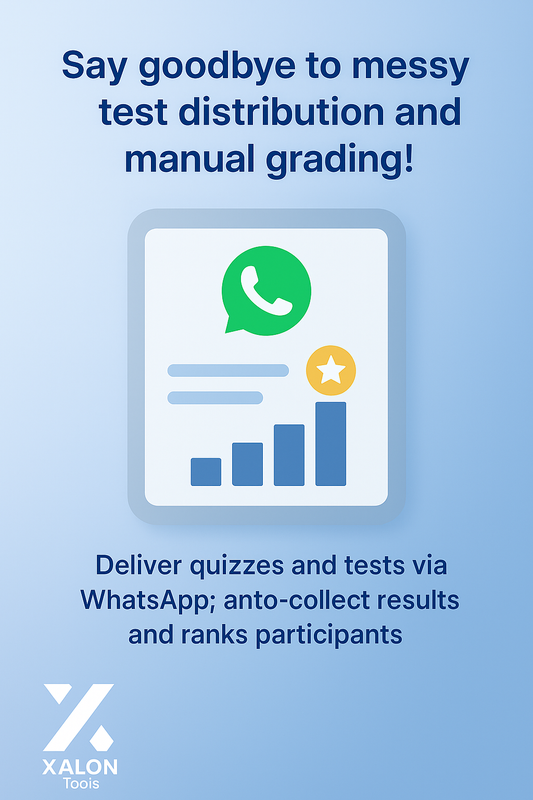 Automate WhatsApp Tests and Rank Results with PostgreSQL Module Quiz