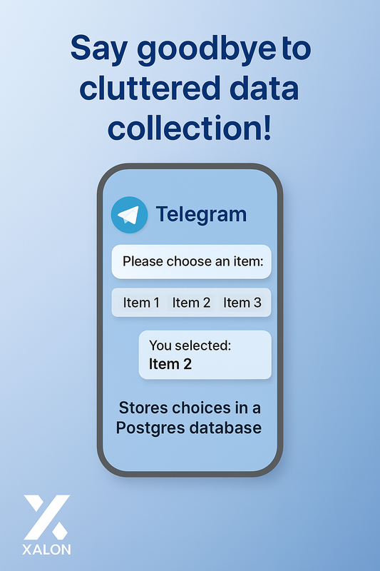 Telegram Bot for Item Multi‑Select and Saving to Postgres Module Checkbox