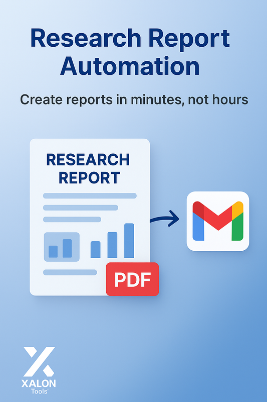 Automated Research Report Generation with AI Wiki Search and GmailTelegram