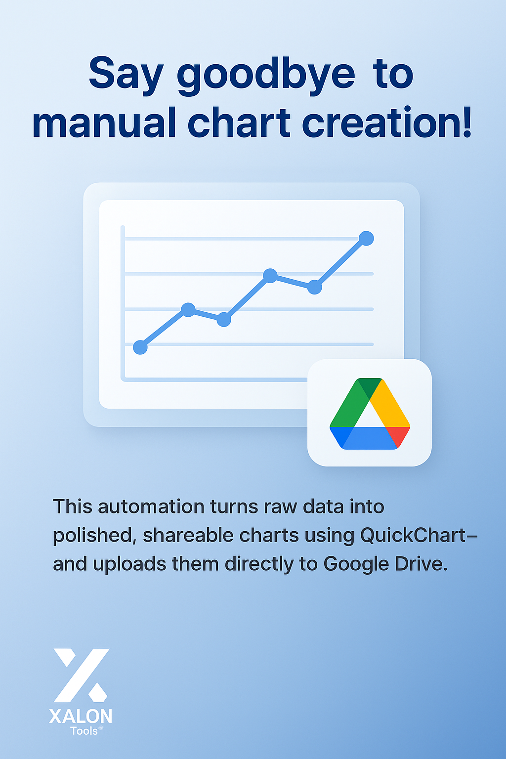 Generate Dynamic Line Chart from JSON Data to Upload to Google Drive