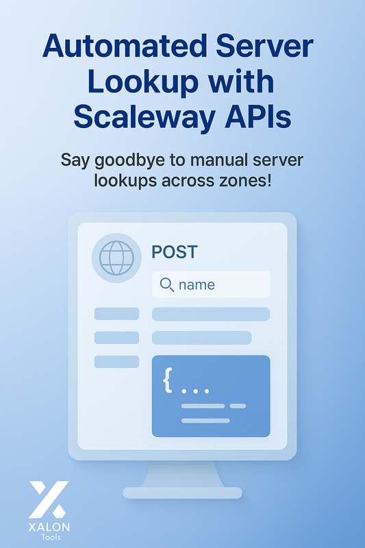 Get Scaleway Server Info with Dynamic Filtering