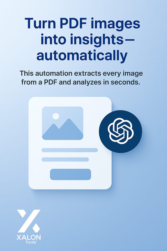 Automate PDF Image Extraction and Analysis with GPT‑4o and Google Drive