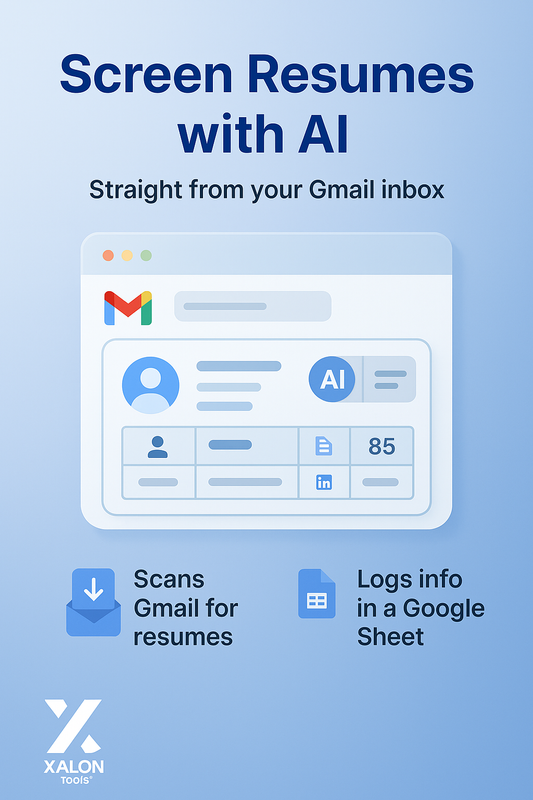 Screen and Score Resumes from Gmail to Sheets with AI