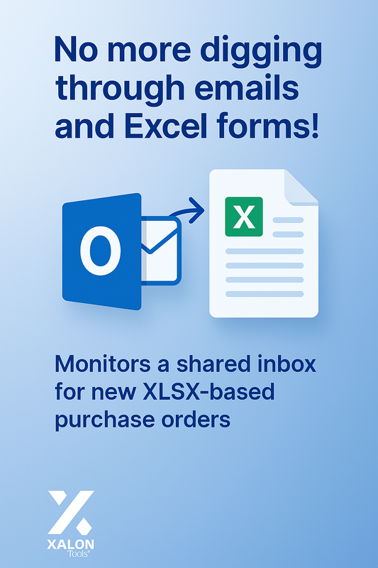 Automate Purchase Order Form Submissions from Outlook Excel Attachments with AI