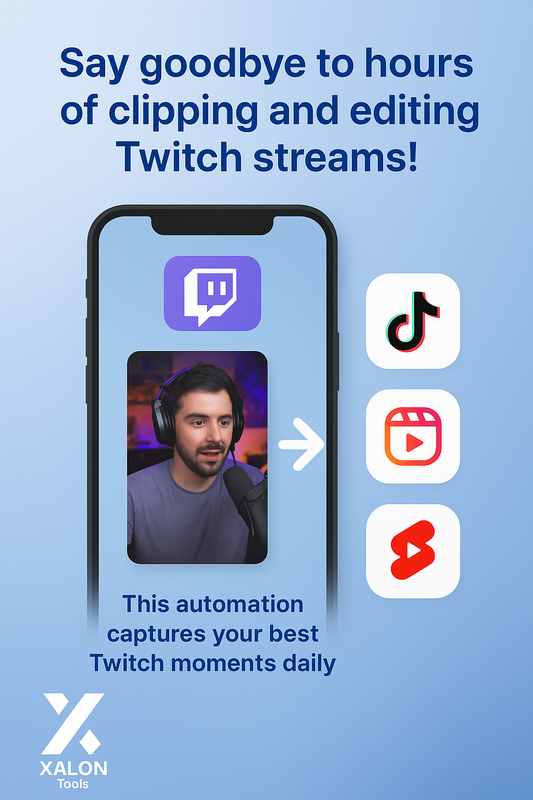 Twitch Auto Clip Generator (Fetch From Streamers Clip And Edit On Autopilot)
