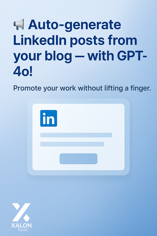 AI Agent To Create LinkedIn Posts For Blog Promotion With GPT 4o