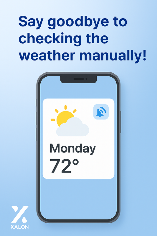 Get Daily Weather Alerts via Spontit