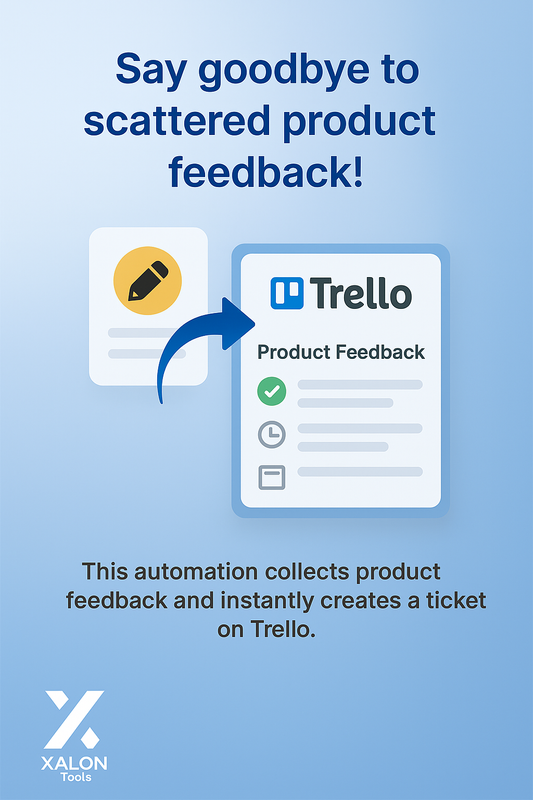 Get product feedback and create ticket on Trello